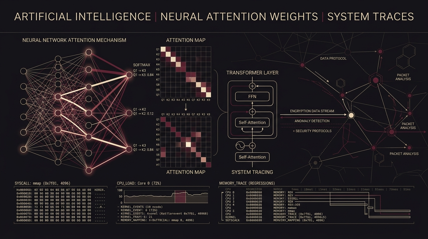 Tokens & Traces — AI Attention & System Traces Architecture